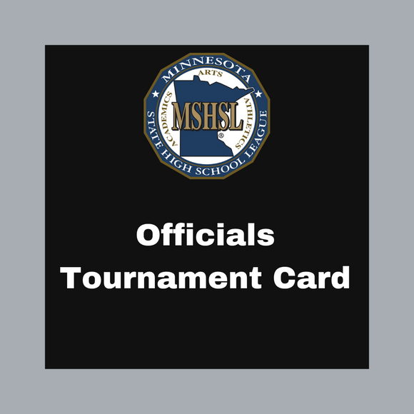 Officials Tournament Card 2024-2025